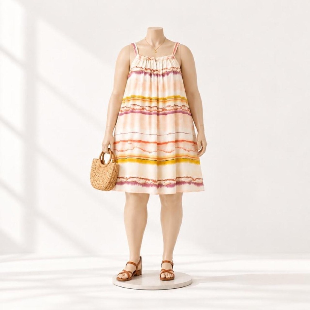 Nine West Plus Striped Dress | NWT | Size 2X
